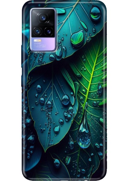 Vivo V21 Kılıf 6.44 Inc Desenli Silikon Esnek Uyumlu Kapak Phuket
