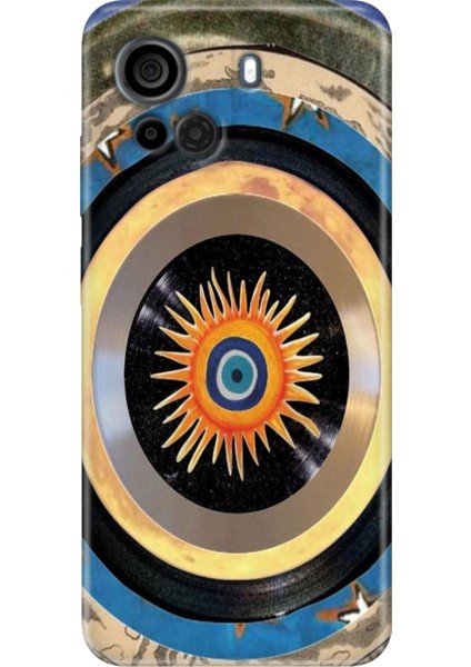 Casper Via F30 Uyumlu Kılıf Desenli Silikon Renkli Tpu Uv Nazar