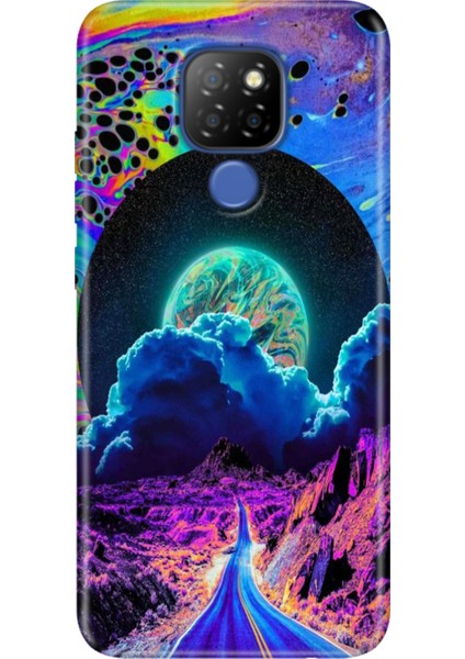 General Mobile Gm 20 Kılıf Desenli Silikon Case Uv Dream Road