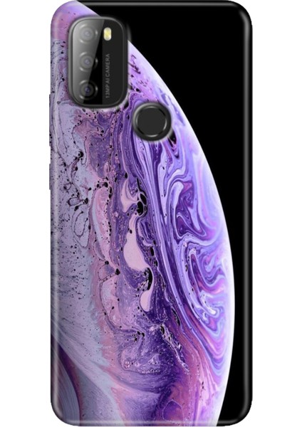 Reeder P13 Blue Max 2021 Kılıf Rubber Baskı Silikon Cover World