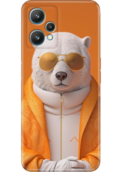 Realme 9 Pro Kılıf (RMX3472) Uyumlu Renkli Baskılı Desenli Stil Bear