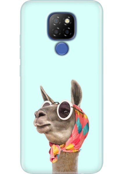 General Mobile Gm 20 Kılıf Desenli Silikon Case Uv Deve