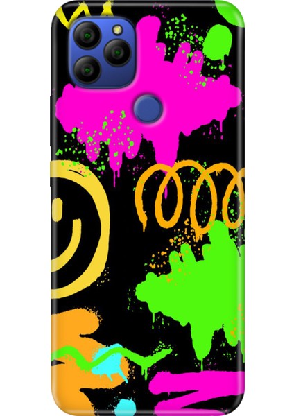 General Mobile Gm 21 G310 Kılıf Baskılı Silikon Case Smile