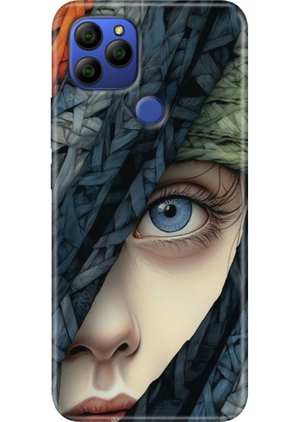 General Mobile Gm 21 Kılıf Baskılı Silikon Case Uv Siluet