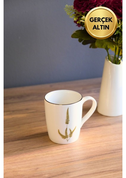 Porselen Natura Marinum Kulplu Mug Kupa 9cm 220ML Tekli fırsatları