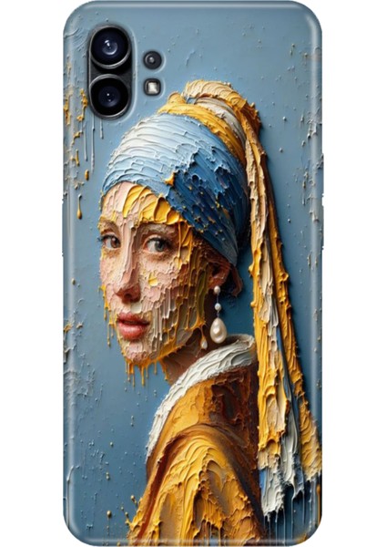 Nothing Phone 2 Kılıf Desenli Tpu Kapak Silikon Inciküpeli