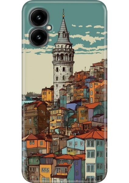 Omix X5 Kılıf Desenli Baskılı Hd Kaleografi Silikon Galata