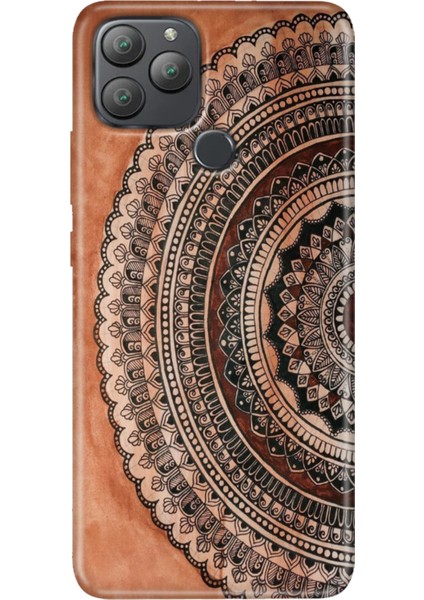 General Mobile Gm 22 Plus Kılıf Desenli Esnek Silikon Uv Mat Max