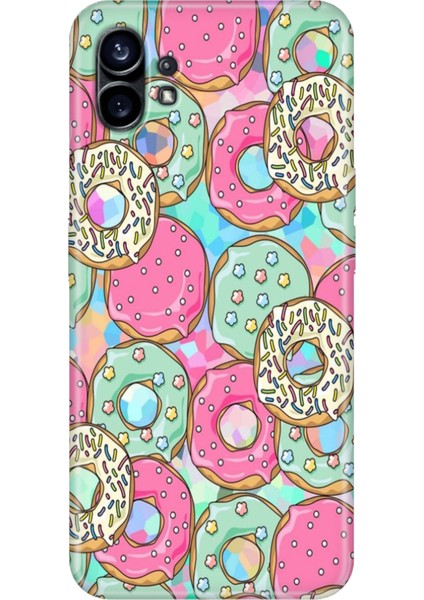 Nothing Phone 2 Kılıf Desenli Tpu Kapak Silikon Donut