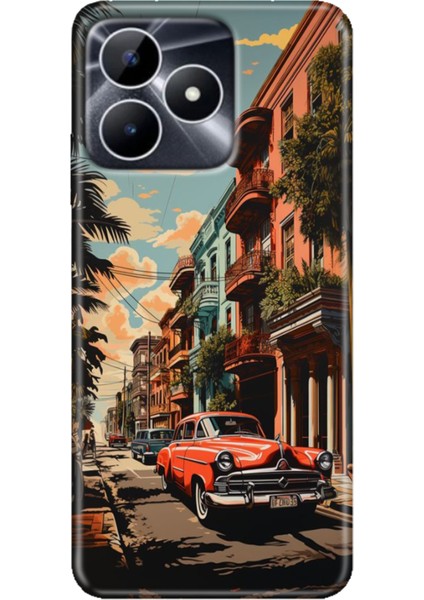 Realme Note 50 4g Kılıf Renkli Fixx Kapak Silikon Küba