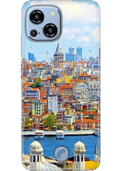 Reeder S23 Pro Max Kılıf Desenli Kapak Baskı Uv Istanbul