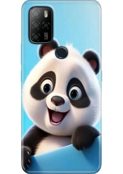 Omix X300 / Omix X500 Kılıf Hd Silikon Panda