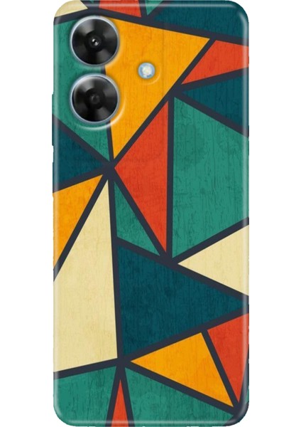 Realme Note 60 4g Kılıf Renkli Baskılı Tasarım Desenli Case Wall