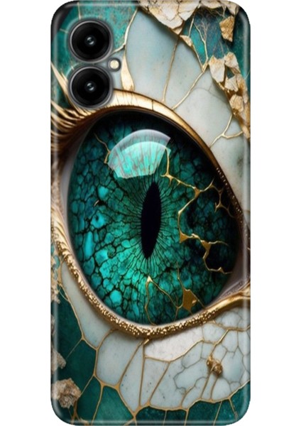 Omix X5 Kılıf Desenli Baskılı Hd Kaleografi Silikon Tanrıça Gözü