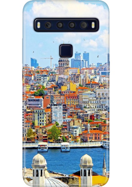 Tcl 10L Kılıf Baskılı 6.53" Silikon Renkli Resimli Arka Kapak Istanbul