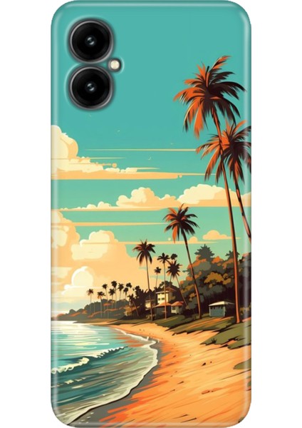 Omix X5 Kılıf Desenli Baskılı Hd Kaleografi Silikon Malibu