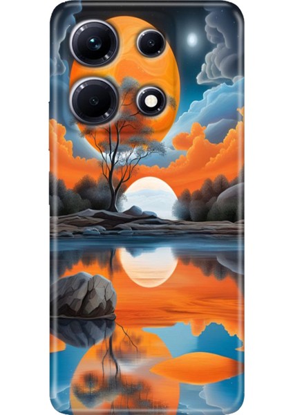 Infinix Note 30 Kılıf Desenli Baskılı Esnek Silikon Kapak Afrika