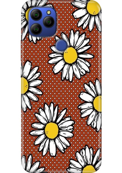 General Mobile Gm 21 Kılıf Baskılı Silikon Case Uv Puantiye