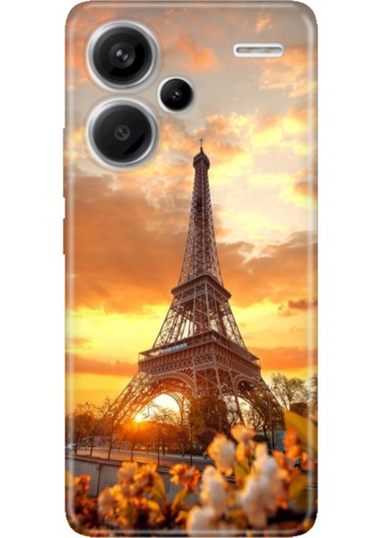 Xiaomi Redmi Note 13 Pro Plus 5g Kılıf Tasarım Outlet Silikon Eyfel