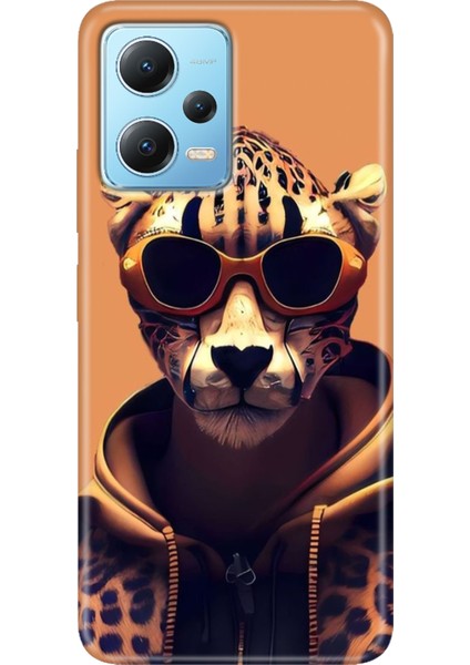 Xiaomi Redmi Note 12 4g Kılıf Desenli Design Silikon Tiger
