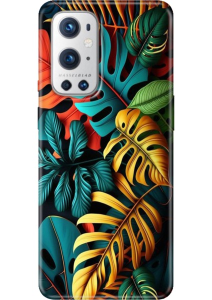 Oneplus 9 Pro Kılıf Desenli Design Silikon Renkli Orman