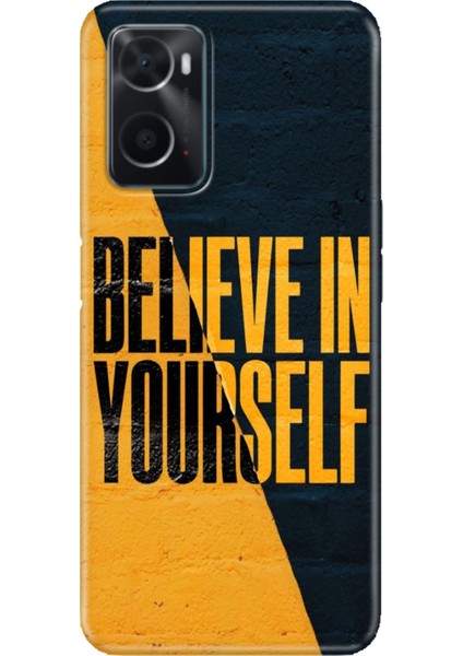 Oppo A76 Kılıf Silikon Tasarım Stok Yourself
