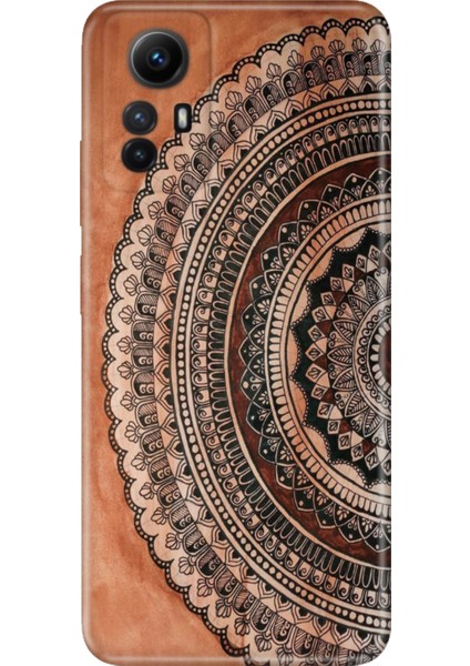 Xiaomi Redmi Note 12S Kılıf Desenli Ermer Silikon Mat Max