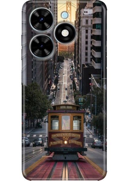 Tecno Spark Go 2024 Kılıf Baskılı Esnek Silikon Kapak California