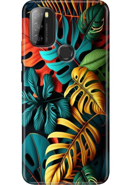 Reeder P13 Blue Max 2021 Kılıf Rubber Baskı Silikon Cover Renkli Orman