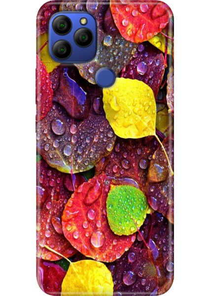 General Mobile Gm 21 Kılıf Baskılı Silikon Case Uv Sonbahar