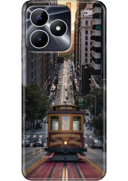 Realme Note 50 4g Kılıf Renkli Fixx Kapak Silikon California