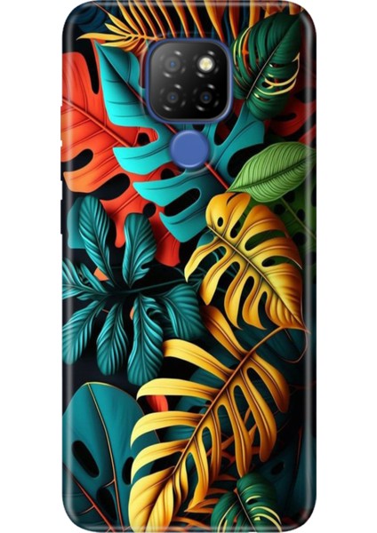 General Mobile Gm 20 Kılıf Desenli Silikon Case Uv Renkli Orman