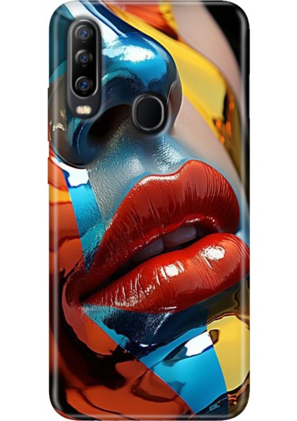 General Mobile Gm 20 Pro Kılıf Baskılı Silikon Case Uv Makyaj