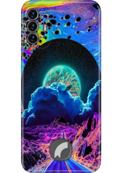 Reeder S19 Max Pro S Kılıf Silikon Tema Baskı Uv Dream Road