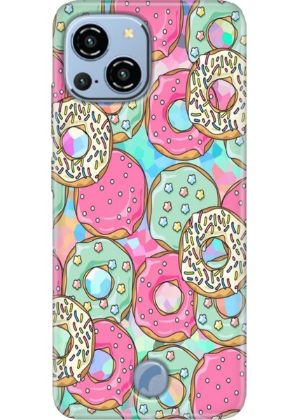 Reeder S23 Pro Max Kılıf Desenli Kapak Baskı Uv Donut