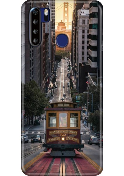 Reeder P13 Blue Max Kılıf Desenli Kapak Baskı Uv California