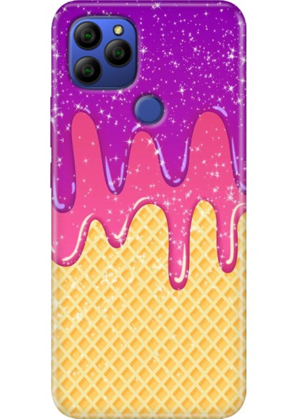 General Mobile Gm 21 Kılıf Baskılı Silikon Case Uv Krema