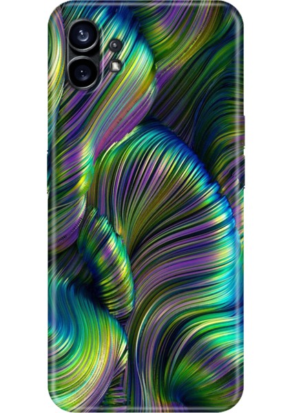 Nothing Phone 2 Kılıf Desenli Tpu Kapak Silikon Holographic