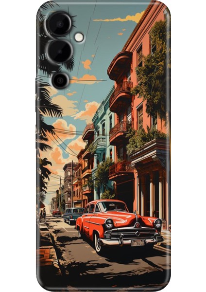 Tecno Pova Neo 2 Kılıf Renkli Baskılı Tpu Pova Neo2 Silikon Küba