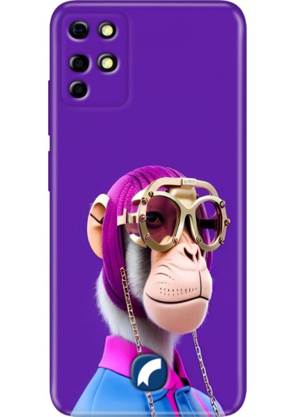 Reeder S19 Max Kılıf Desenli Designer Baskılı Silikon Kapak Monkey