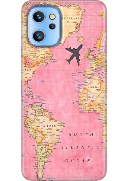 Reeder S19 Max Pro Kılıf Silikon Tema Baskı Uv Map