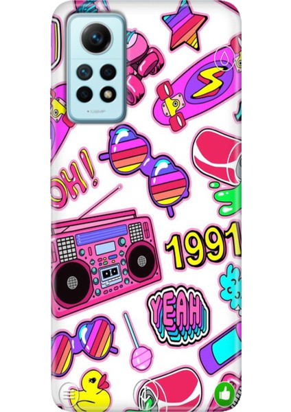 Xiaomi Redmi Note 12 Pro 4g Kılıf Desenli Outlet Silikon 90'lar