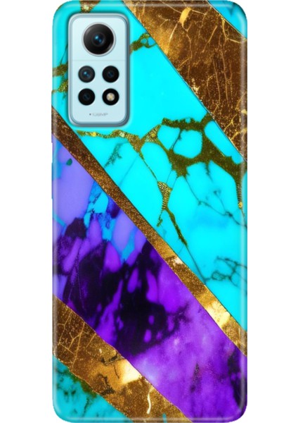 Xiaomi Redmi Note 12 Pro 4g Kılıf Desenli Outlet Silikon Nezih Mermer
