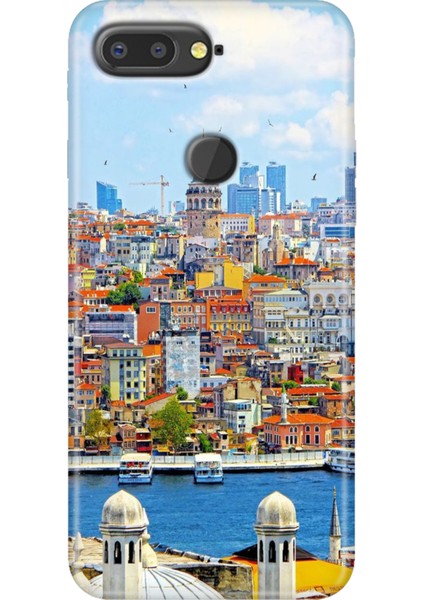 General Mobile Gm 9 Pro Kılıf Desenli Esnek Silikon Kapak Uv Istanbul
