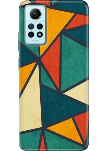 Xiaomi Redmi Note 12 Pro 4g Kılıf Desenli Outlet Silikon Wall