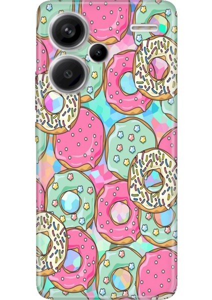 Xiaomi Redmi Note 13 Pro Plus 5g Kılıf Tasarım Outlet Silikon Donut