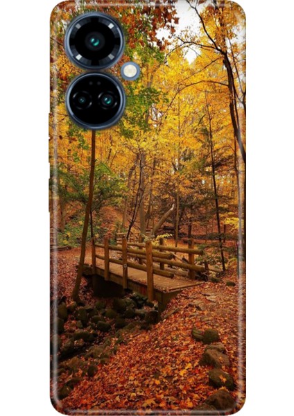 Tecno Camon 19 Pro Kılıf Renkli Temalı (CI8N) Uyumlu Silikon Kasımda Aşk