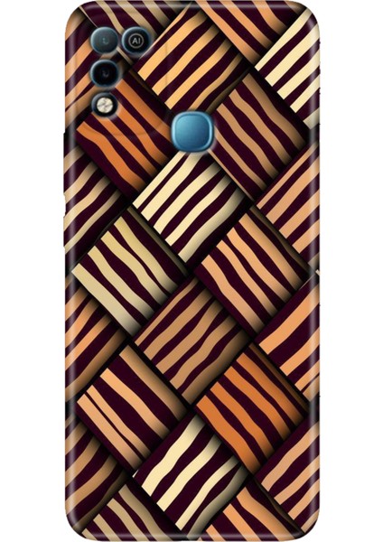 Infinix Hot 11 Play Uyumlu Kılıf Full Desenli Renkli Tpu Silikon Leo