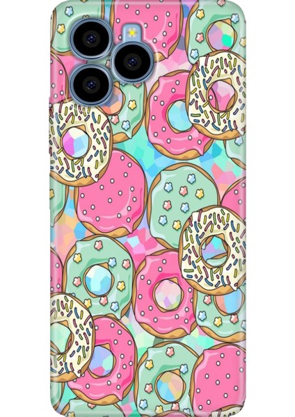 Omix X6 Kılıf Silikon Özel Kapak Donut