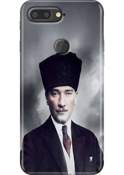 General Mobile Gm 9 Pro Kılıf Desenli Esnek Silikon Kapak Uv Atatürk